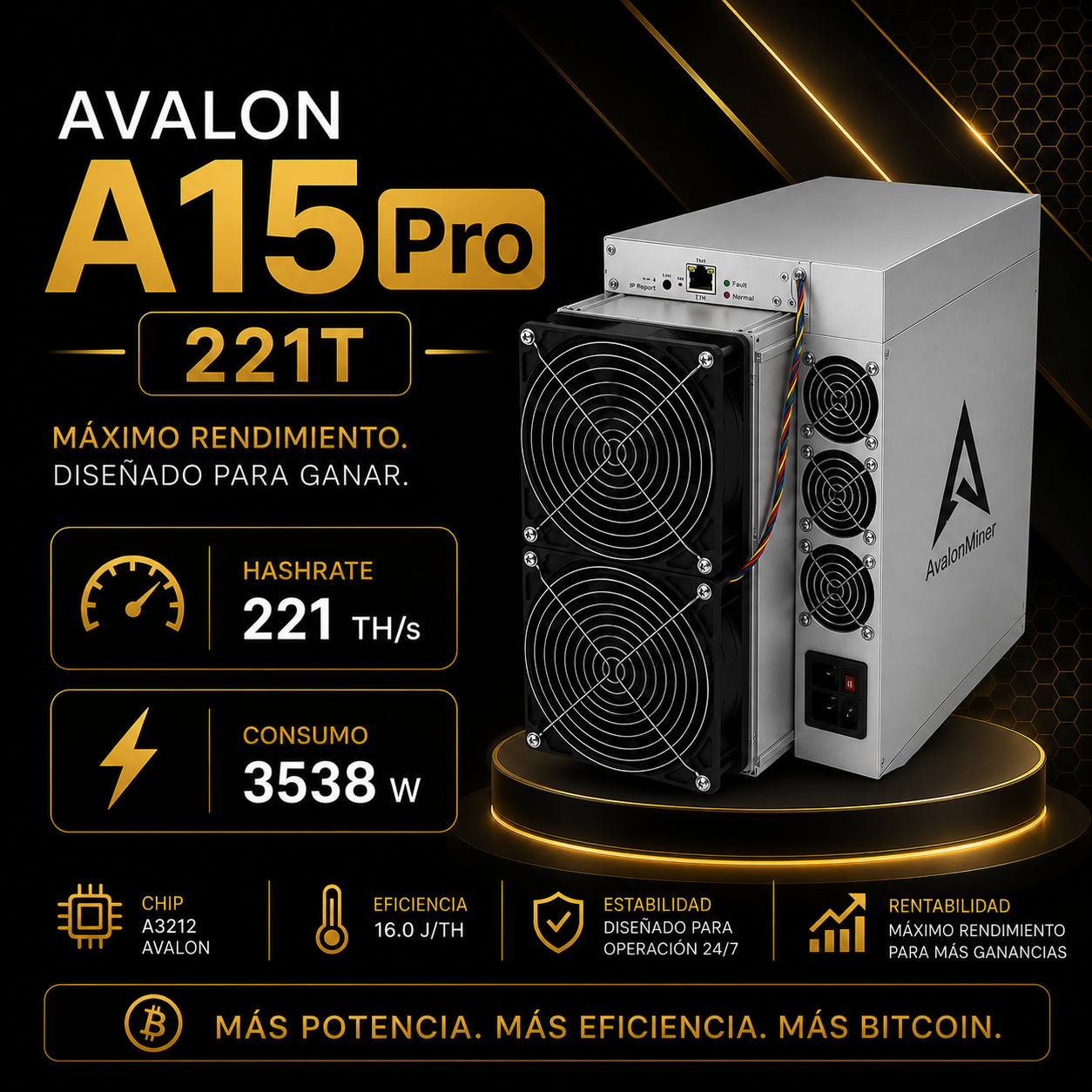 Avalon A15 Pro 221T