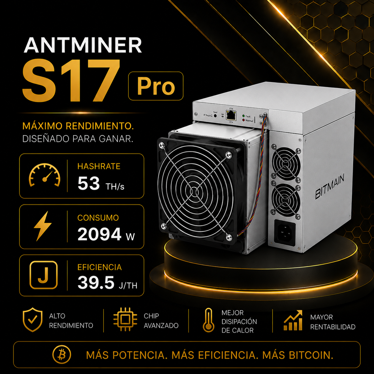 Antminer S17+